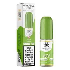Apple Peach Nic Salt E-liquid by Bar Juice 5000