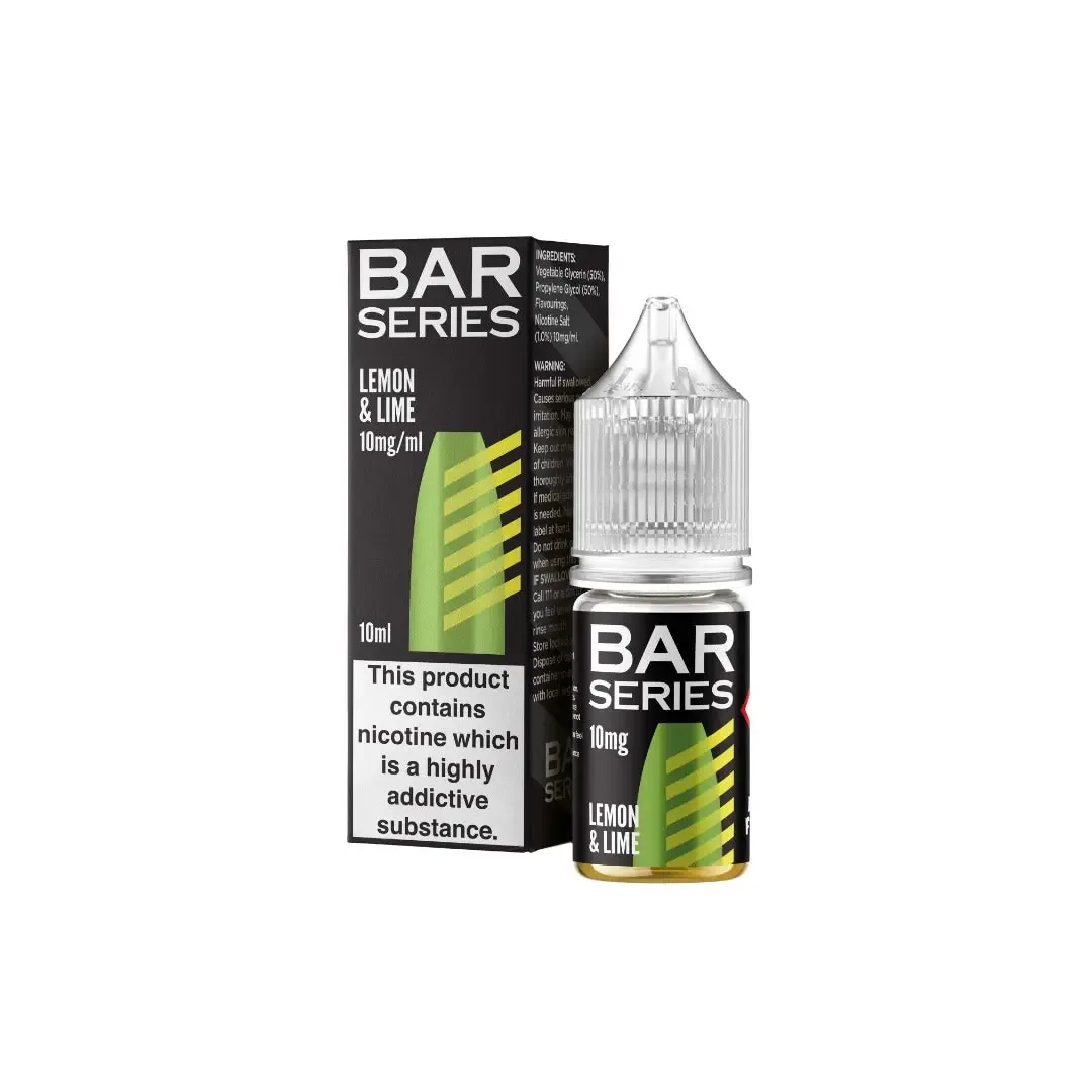 Bar Series Lemon and Lime Nic Salt E-Liquid