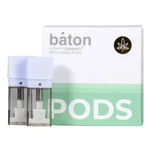 Baton V2 Ceramic 2 Pack Vape Pods