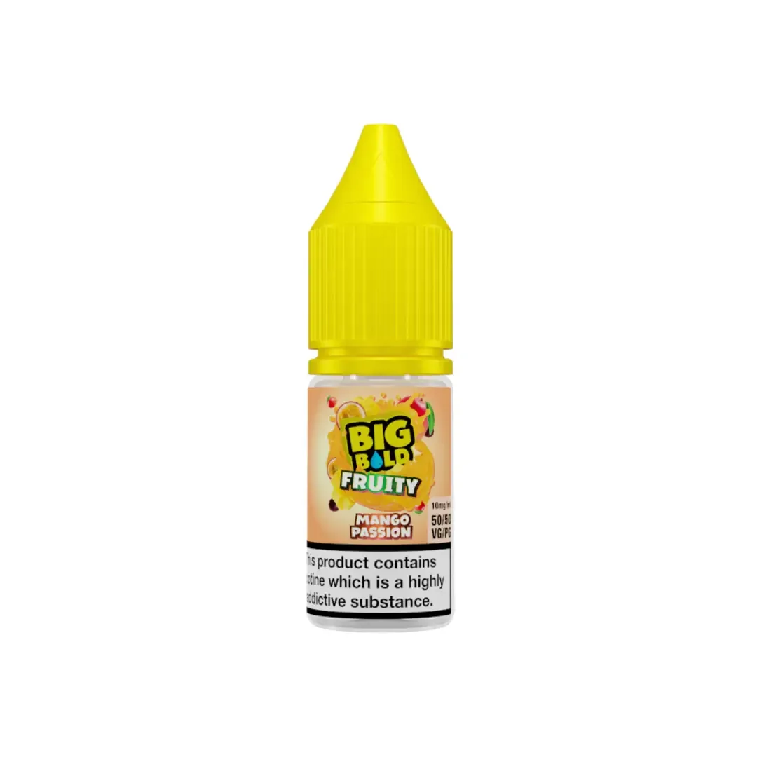 Big Bold Fruity Mango Passion Nic Salt E-Liquid