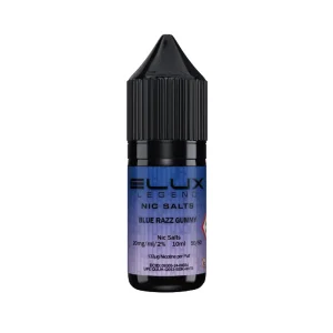 Blue Razz Gummy 10ml Nic Salt by Elux Legend