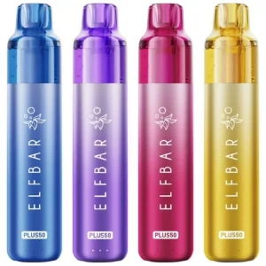 Box Of 10 Elf Bar Plus 50000 Puff Vape Kit
