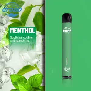 Bulk Wholesale HAPP 600 Puffs Disposable Vape Device 10pcs/Pack – Menthol