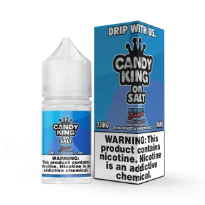 CANDY KING on SALT – Blue Razz Bubblegum – 30ML E-Liquid