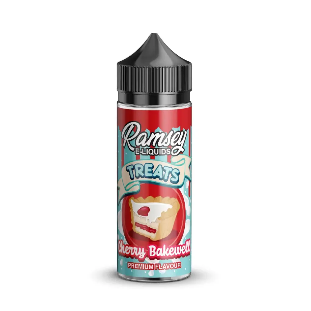 Cherry Bakewell 100ml Shortfill by Ramsey Treats