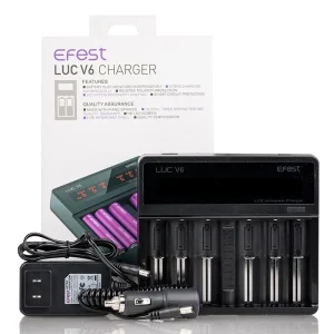 Efest_Luc V6_Battery Charger