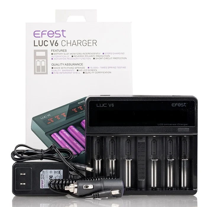 Efest_Luc V6_Battery Charger