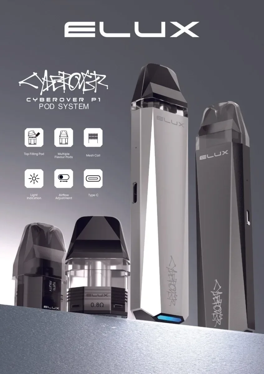 Elux Cyberover P1 Refillable Starter Pod Vape Kit