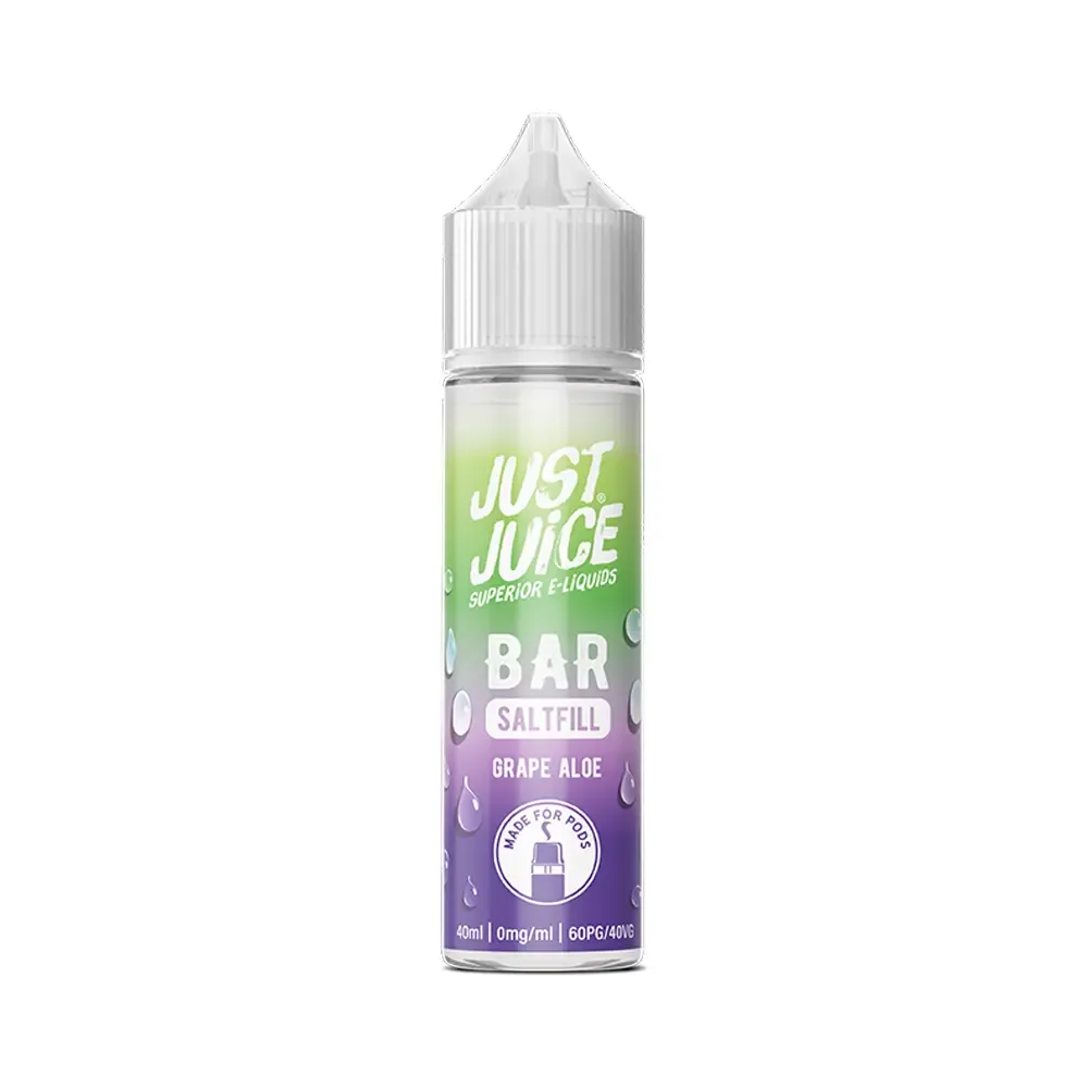 Grape Aloe 40ml by Just Juice Saltfill