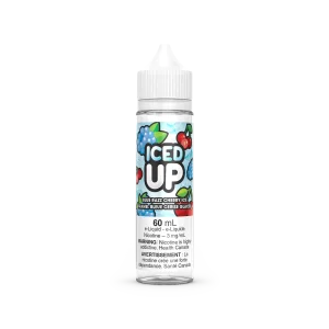 Iced Up Freebase - Blue Razz Cherry Ice (60mL) | Vape Cloud Canada