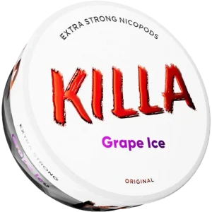 Killa Grape Ice 13.2mg Nicotine Pouches (5 Pack)