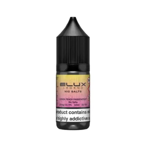Lemon Peach Passionfruit 10ml Nic Salt by Elux Legend