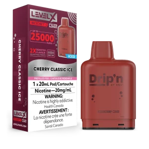 Level X Boost - Drip'n - Cherry Classic Ice | Vape Cloud Canada