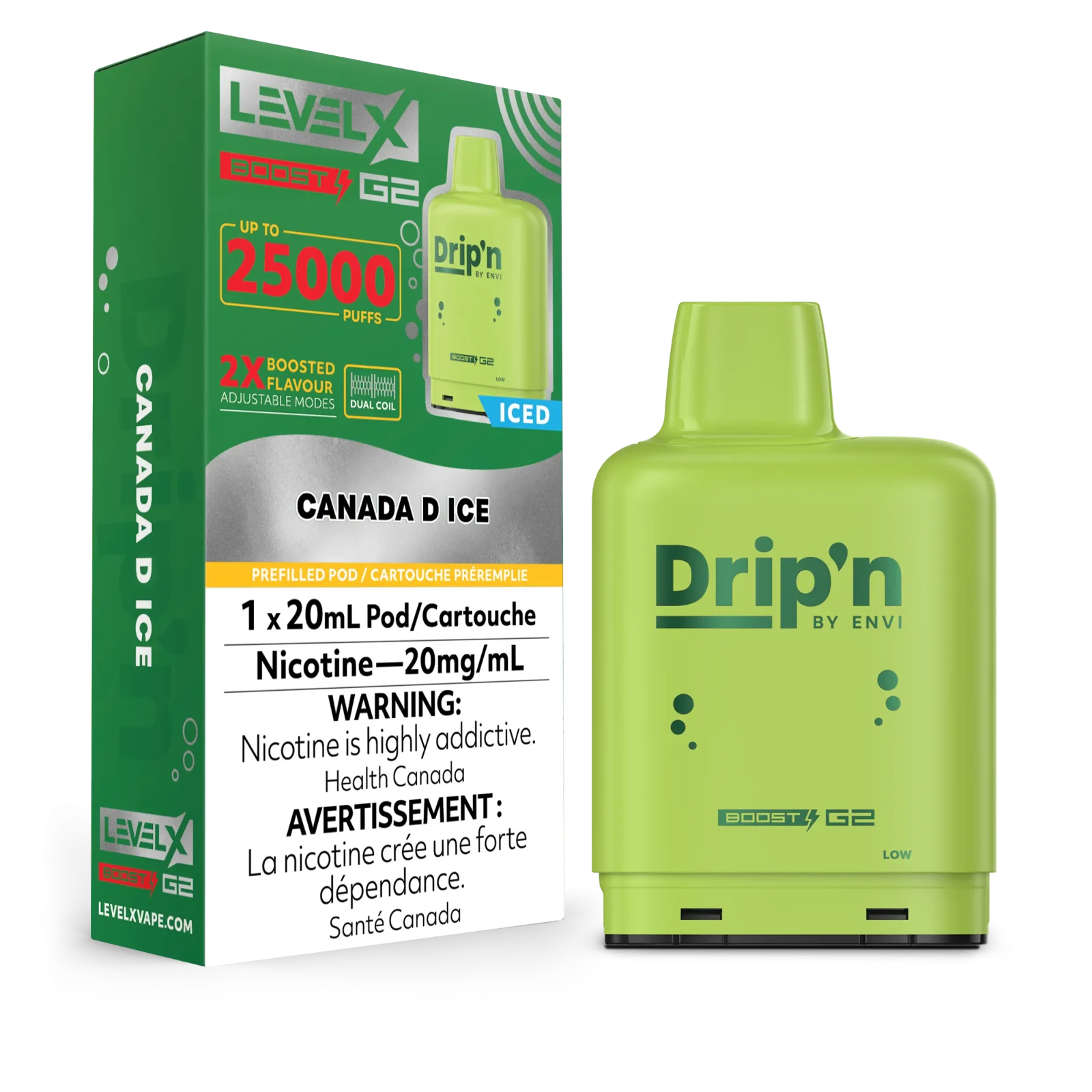 Level X Boost - Drip'n G2 25K Pods