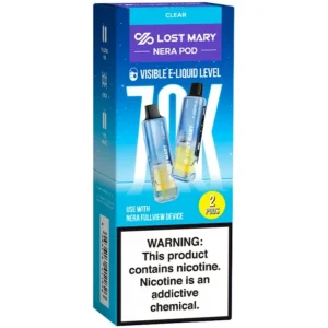 Lost Mary Nera Fullview 70K Refill Pods: Clear