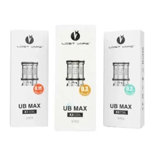 Lost Vape UB Max Replacement Coils ( 3 Pack )
