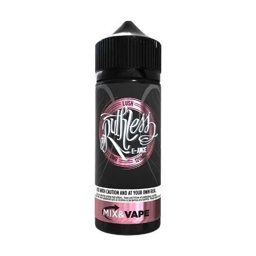 Lush Ruthless 100ml E-Liquid 0mg Cloud Chaser Vape Juice