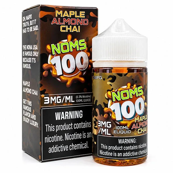 Maple Almond Chai 3mg - Noms 100 Nomenon - 100mL