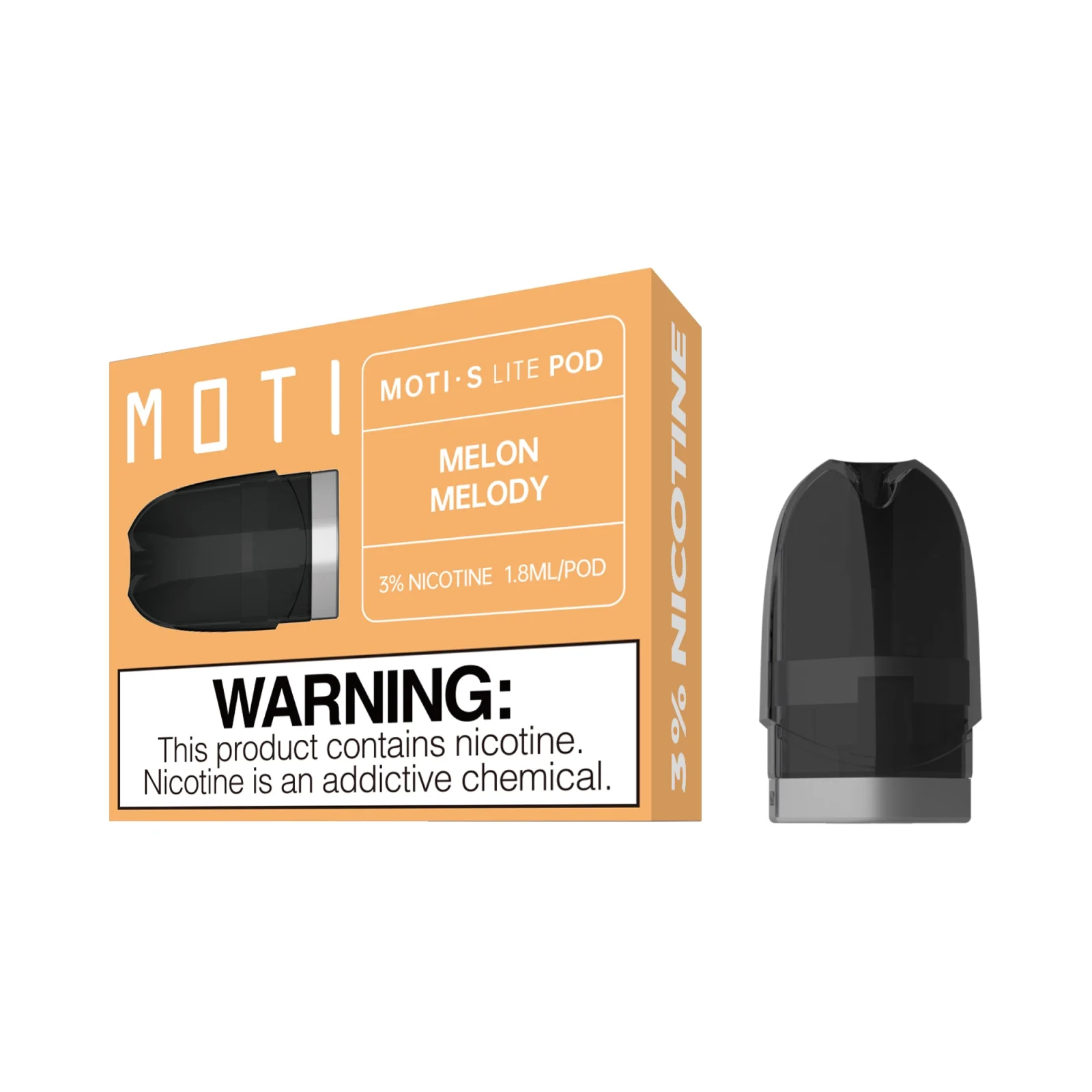 Moti S Lite Replacement Pods 2pcs/Pack – Melon-melody