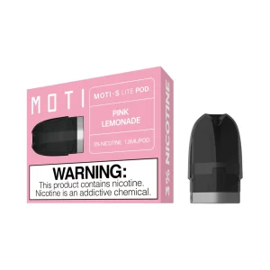 Moti S Lite Replacement Pods 2pcs/Pack – Pink-lemonade