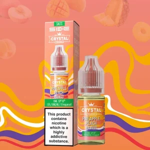 Pineapple Peach Mango SKE Crystal Nic Salt E Liquid 10ml - 10mg/20mg