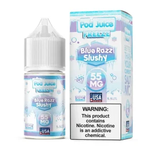 Pod Juice FREEZE – Blue Razz Slushy – 30ML E-Liquid