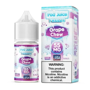 Pod Juice FREEZE – Grape Chew – 30ML E-Liquid