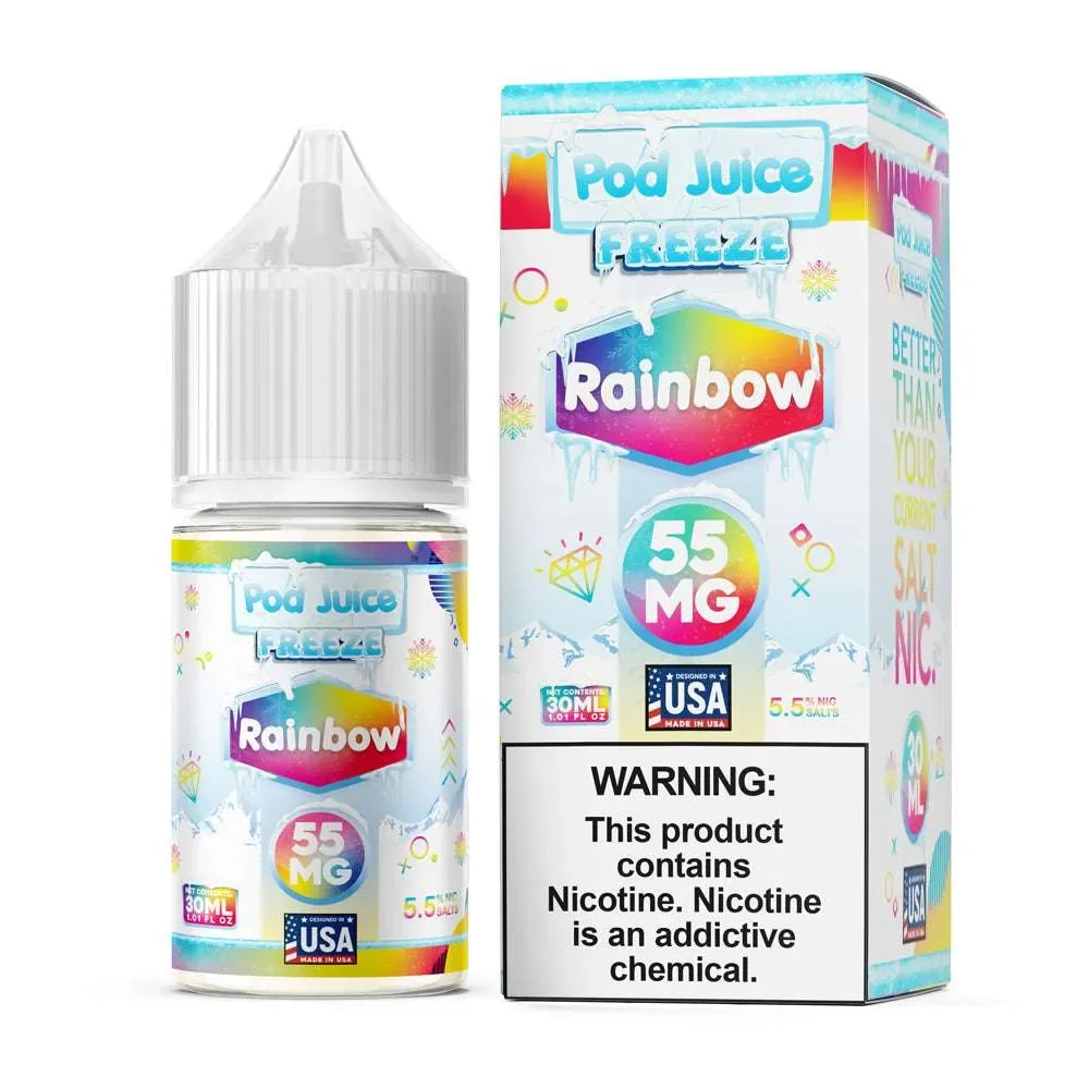 Pod Juice FREEZE – Rainbow – 30ML E-Liquid
