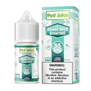 Pod Juice SALT – Jewel Mint Emerald – 30ML E-Liquid