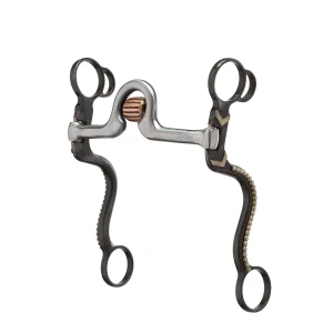 Professional "S" Shank Bit with 5" Sweet Iron Ported Mouth