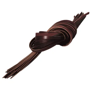 Saddle String, Burgundy, 3/8" x 72"
