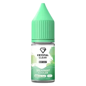 Spearmint Cooler Nic Salt by Crystal Clear Bar Salts