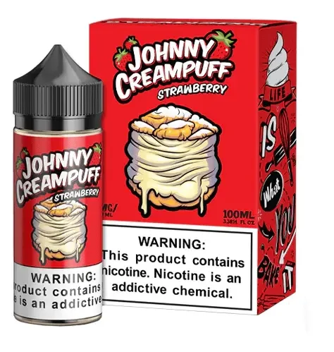 Strawberry by Johnny Creampuff 100ML