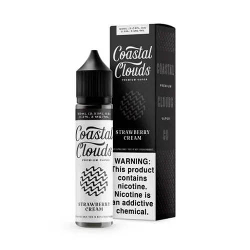 Strawberry Cream by Coastal Clouds 60ML E-Liquid