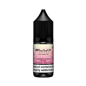 Strawberry Ice cream 10ml Nic Salt by Elux Legend
