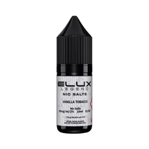 Vanilla Tobacco 10ml Nic Salt by Elux Legend