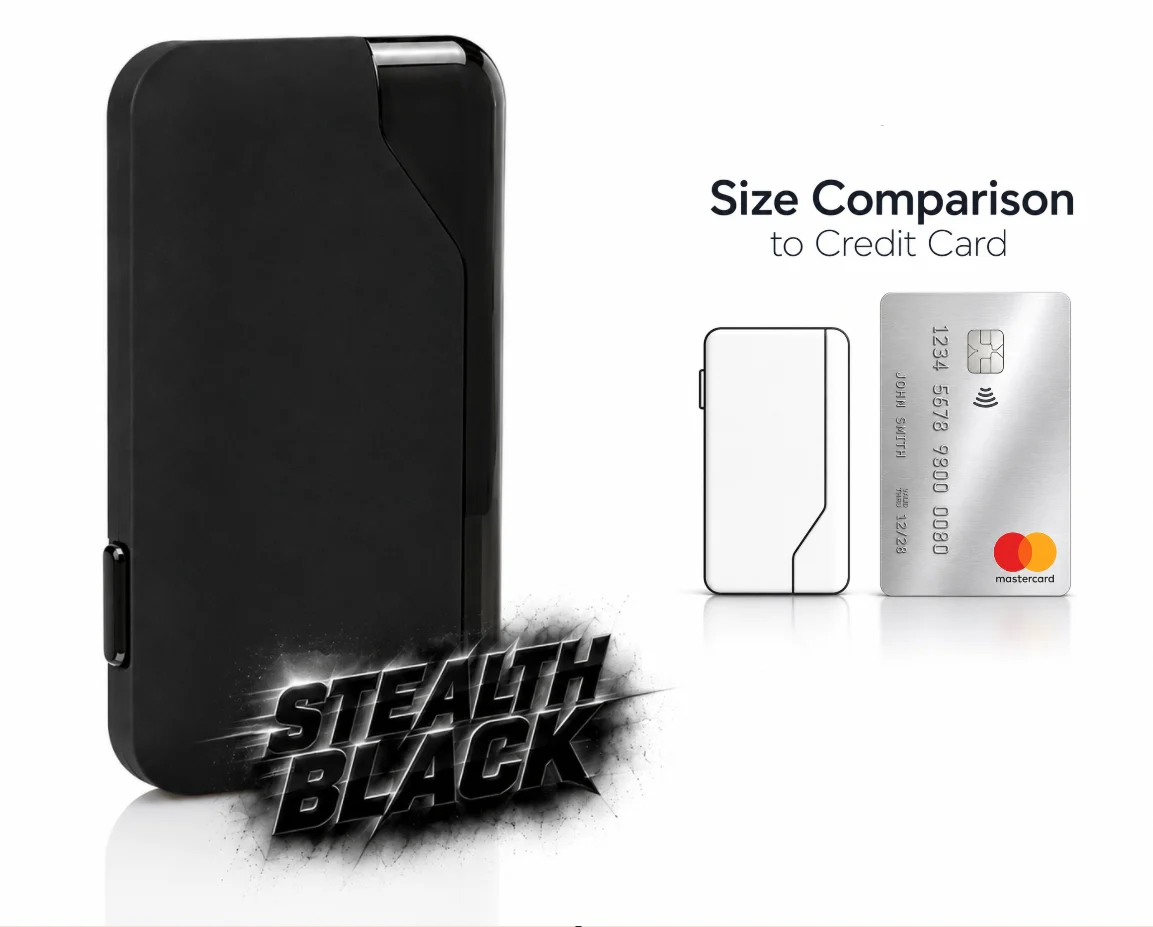 Wallet Pod System Stealth Black - Recommended Alternative for Suorin Air Users - Image 2
