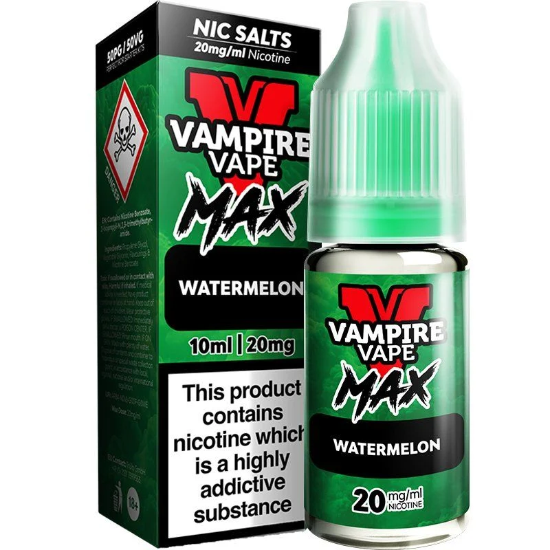Watermelon Vampire Vape Max e-liquid 10ml