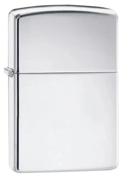 Zippo Lighter - High Polish Chrome