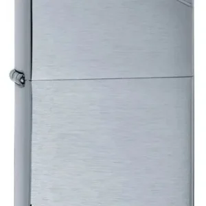 Zippo Lighter - Vintage Brushed w/ Slashes
